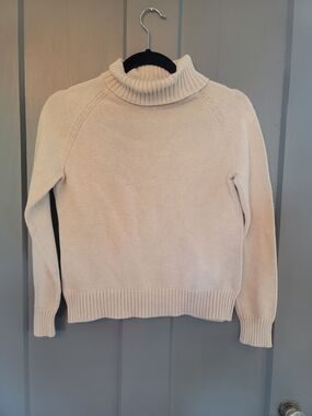 100% Cotton Women's Sweater - Cream